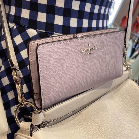 Kate Spade Darcy Large Slim Bifold Wallet
Lilac Moon - Picture 12 of 16